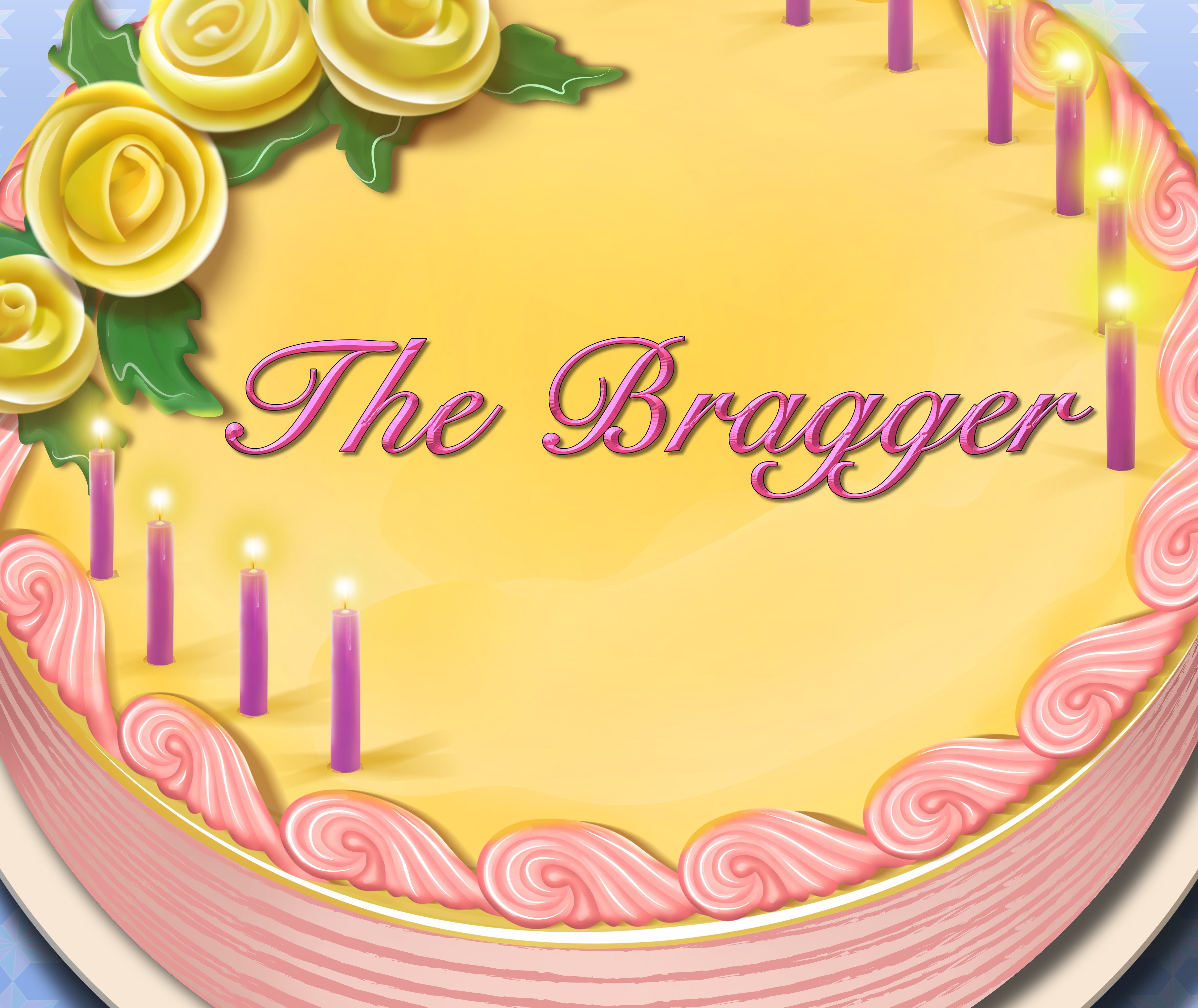 The Bragger Birthday Cake