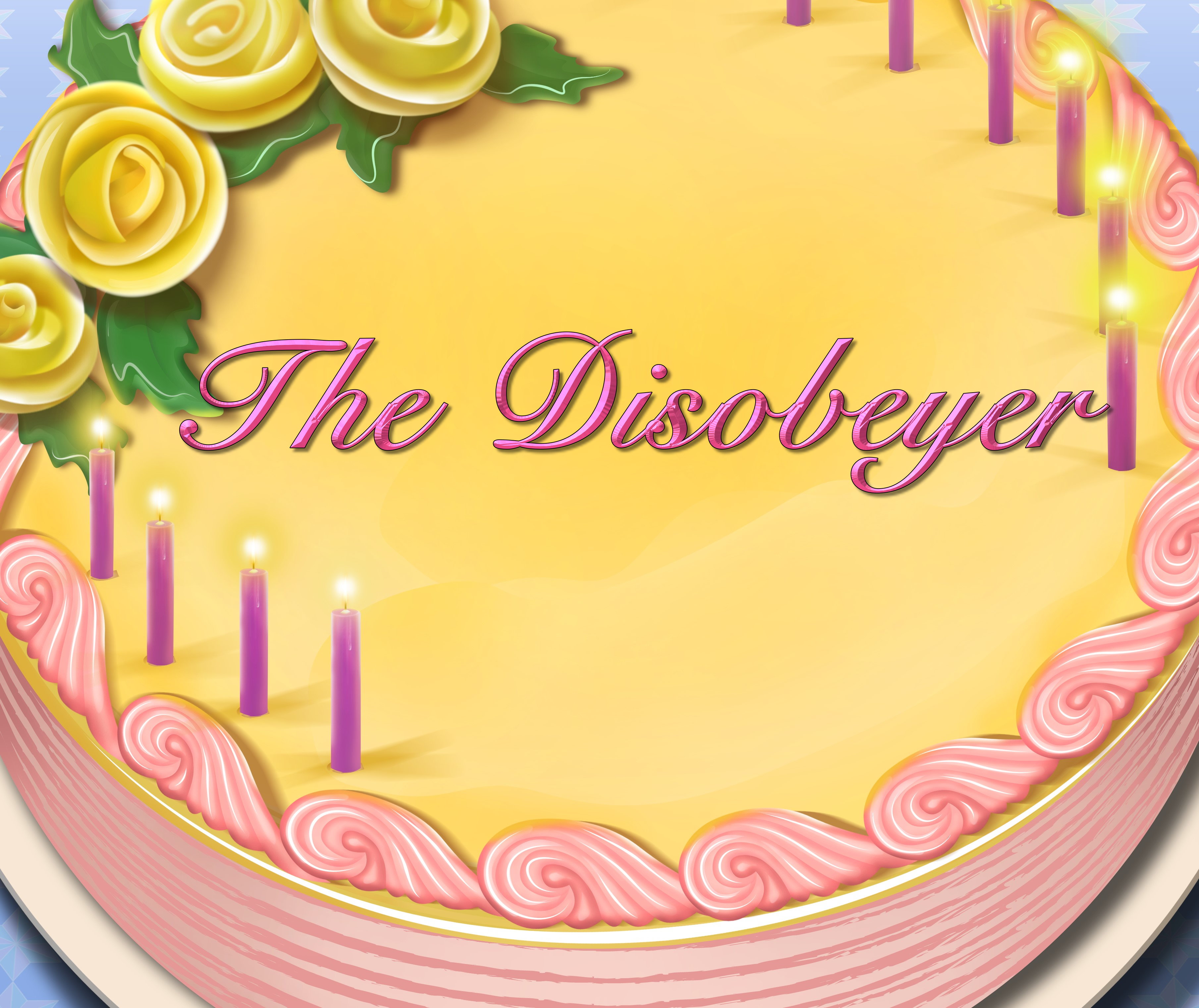 The Disobeyer Birthday Cake