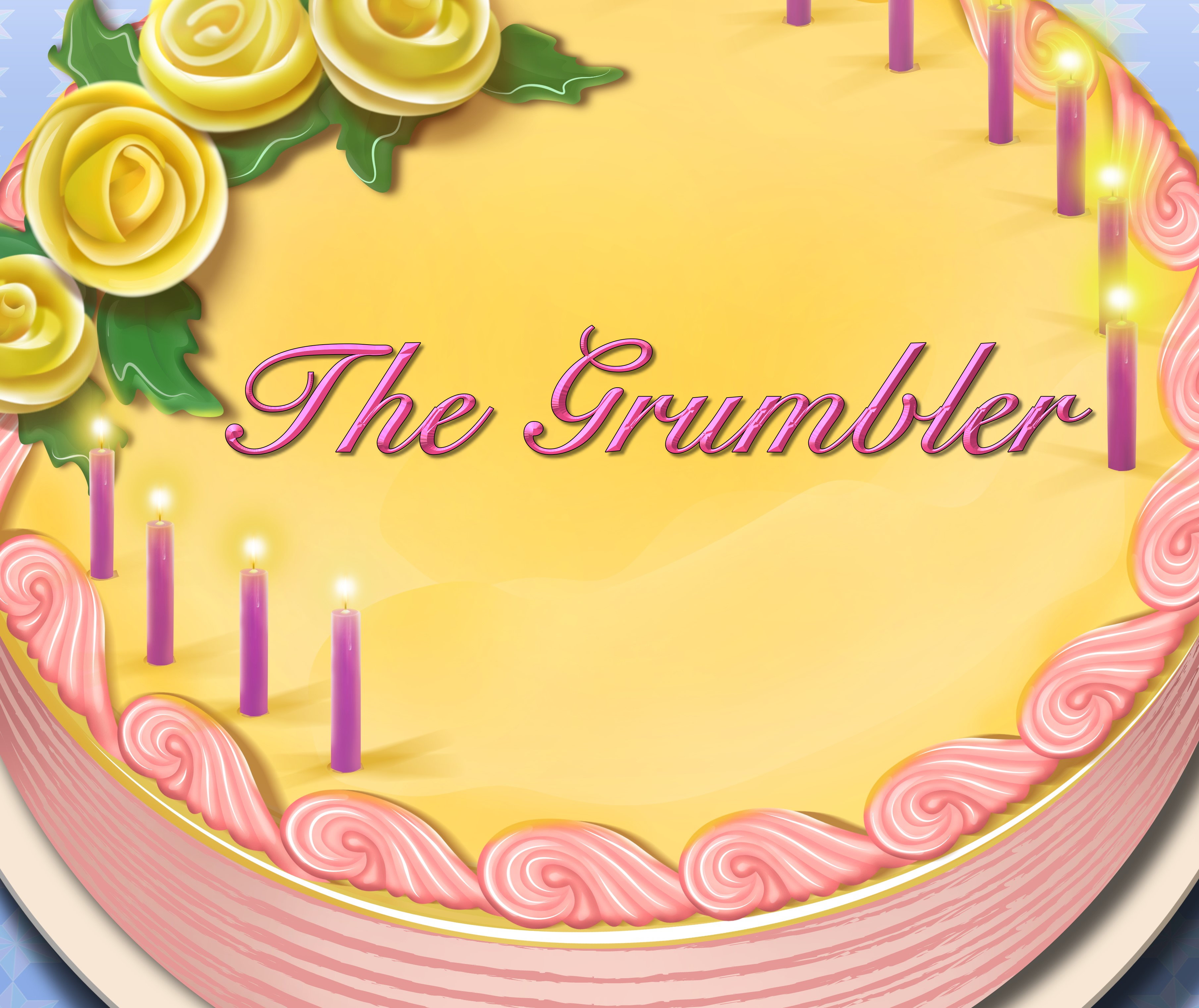 The Grumbler Birthday Cake
