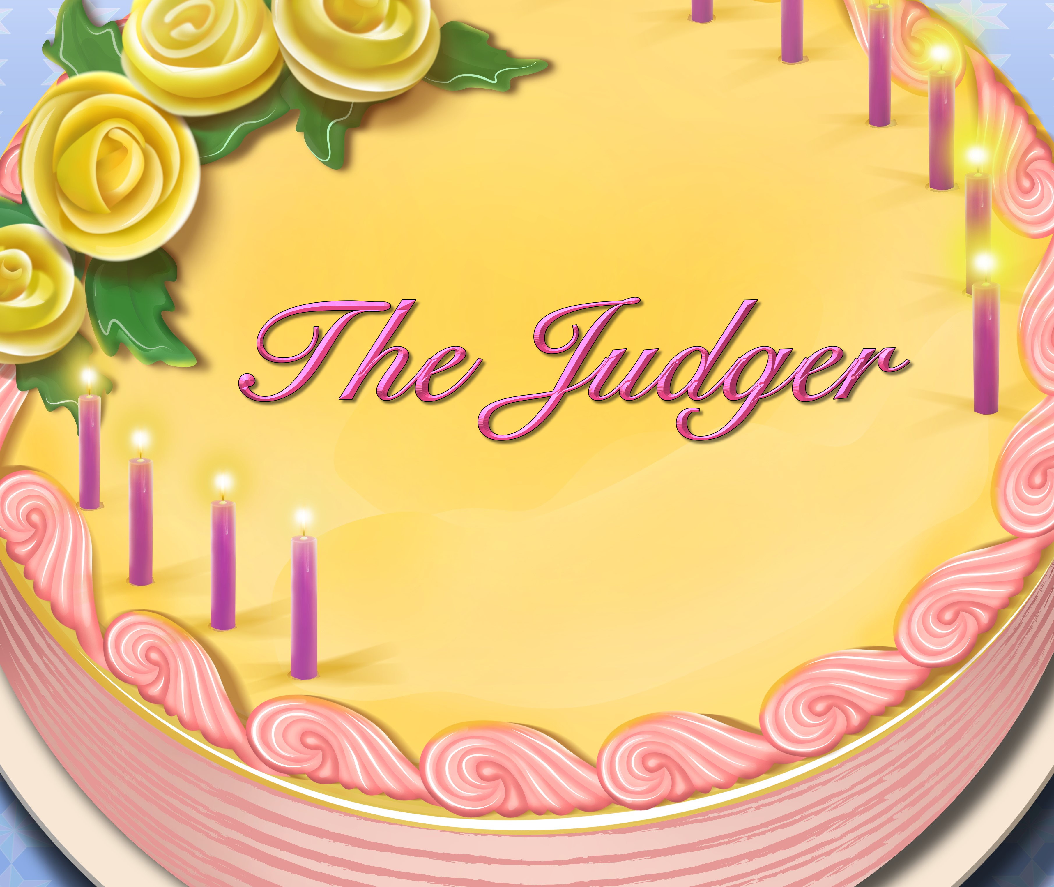 The Judger Birthday Cake